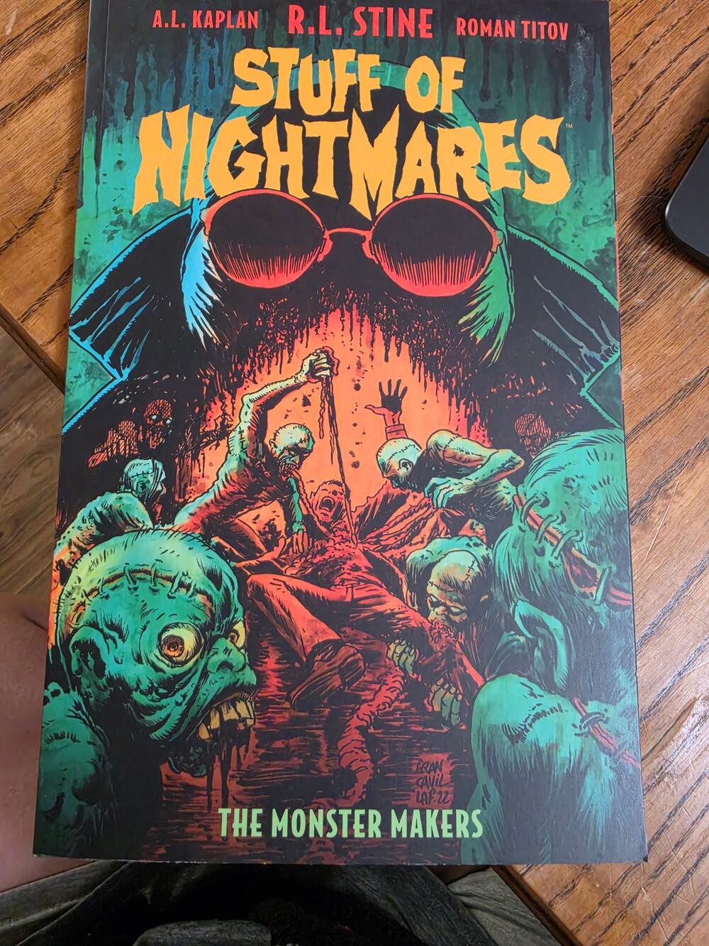 Stuff of Nightmares Monster Makers BOOM Graphic Novel